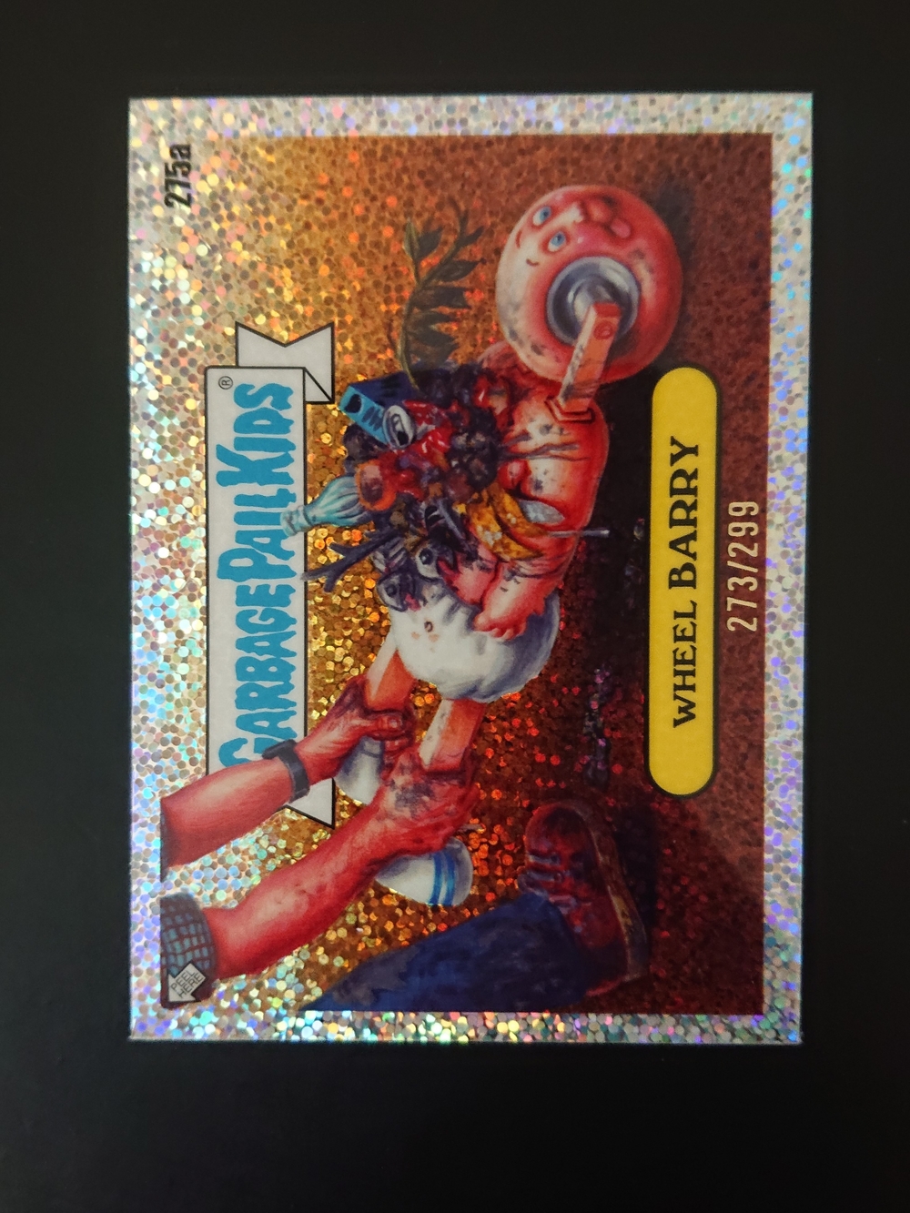 2024 Topps GPK Garbage Pail Kids Chrome 7 - Wheel Barry (257a) Sparkle /299